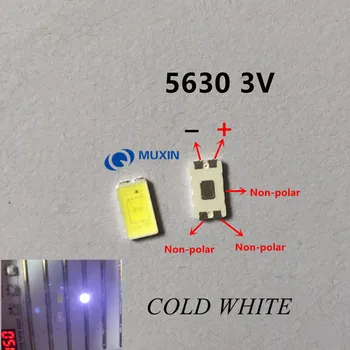 תאורת LED אחורית 0.5 W 5630 3V Os-L מגניב לבן LCD עם תאורה אחורית עבור טלוויזיה טלוויזיה יישום PT56W03 V1 500PCS